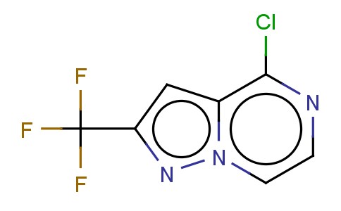 4-CHLORO-2-(TRIFLUOROMETHYL)PYRAZOLO[1,5-A]PYRAZINE